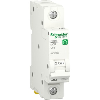 Автоматический выключатель Schneider Electric R9F12163 (АВ) 1P С 63А 6 kA - Metoo (1)