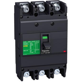 Автоматический выключатель SE EZC250N3100 Easypact 3P 100A - Metoo (1)