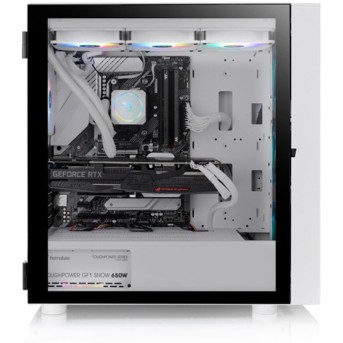 Компьютерный корпус Thermaltake H570 TG ARGB Snow без Б/<wbr>П - Metoo (3)