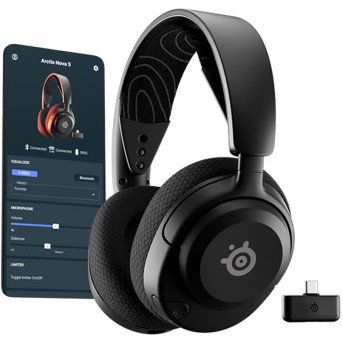 Гарнитура Steelseries Arctis Nova 5 White - Metoo (1)