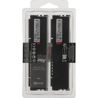 Комплект модулей памяти Kingston FURY Beast Black KF560C36BBE2K2-32 DDR5 32GB (Kit 2x16GB) 6000MHz - Metoo (3)