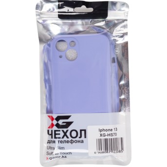 Чехол для телефона X-Game XG-HS70 для Iphone 13 Силиконовый Сирень - Metoo (3)