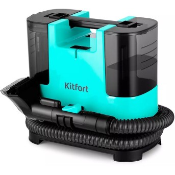 Моющий пылесос Kitfort КТ-5162-2 черно-зеленый - Metoo (1)