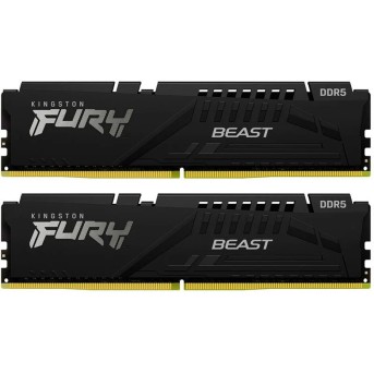 Комплект модулей памяти Kingston FURY Beast KF552C36BBEK2-32 DDR5 32GB (Kit 2x16GB) 5200MHz - Metoo (2)