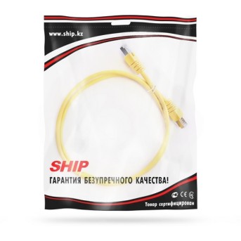 Патч-корд SHIP Cat.5e FTP LSZH RJ-45 1м S4025YL0100-P - Metoo (2)