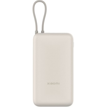 Портативный внешний аккумулятор Xiaomi 33W Power Bank 20000mAh (Integrated Cable) Tan GL - Metoo (2)