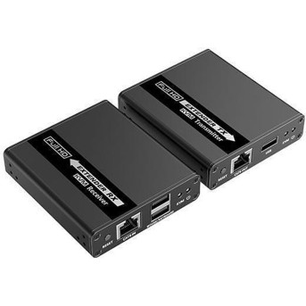 Удлинитель HDMI Lenkeng LKV223KVM (4K, 40m) - Metoo (3)