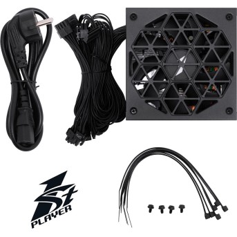 Блок питания 1STPLAYER HA 650W BK - Metoo (3)