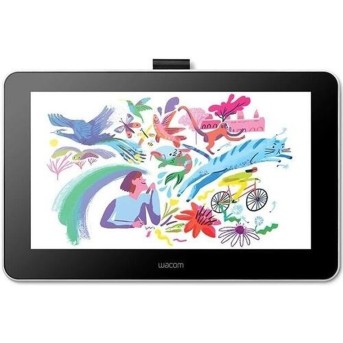 Графический планшет Wacom One 12 pen display (DTC121W0B) Чёрный - Metoo (1)