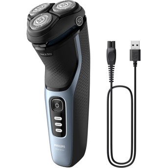 Электробритва Philips Серии 3000 S3243/<wbr>12 для влажного и сухого бритья - Metoo (2)