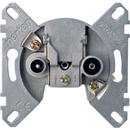 TV/FM мех-м MERTEN MTN466099 D-Life оконечный, 0/4,5DB