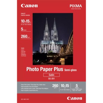 Полуглянцевая фотобумага Canon SG-201 4x6 5SH - Metoo (1)