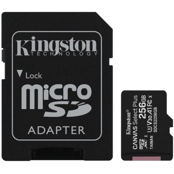 Карта памяти Kingston SDCS2/<wbr>256GB Class 10 256GB + адаптер - Metoo (1)