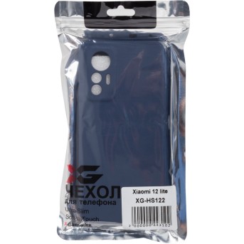 Чехол для телефона X-Game XG-HS122 для Xiaomi 12 Lite Силиконовый Синий - Metoo (3)