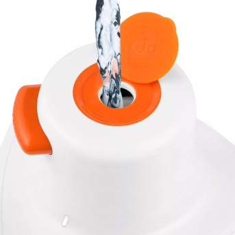 Отпариватель ручной Kitfort КТ-9131-2 бело-оранжевый - Metoo (2)