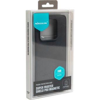 Чехол для телефона NILLKIN для Xiaomi 13 Pro SFSMC-02 Super Frosted Shield Magnetic Case Чёрный - Metoo (3)
