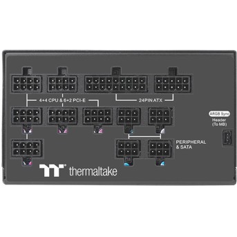Блок питания Thermaltake Toughpower PF1 ARGB 1050W (Platinum) - Metoo (3)