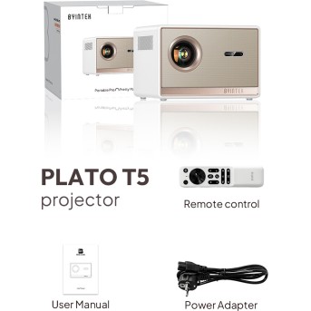 Проектор BYINTEK T5 Max в Metoo.kz - Metoo (3)