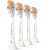 Стандартные насадки для звуковой зубной щетки Philips Sonicare Premium All-in-One HX9094/<wbr>10 4шт - Metoo (1)