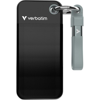 Внешний SSD диск Verbatim Pocket SSD 32190 2TB Чёрный в Metoo.kz - Metoo (2)