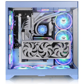 Компьютерный корпус Thermaltake CTE E600 MX Hydrangea Blue без Б/<wbr>П - Metoo (2)