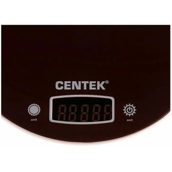 Весы кухонные Centek CT-2456 (шоколад) - Metoo (3)
