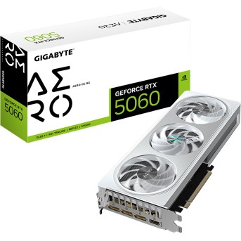 Видеокарта Gigabyte (GV-N5060AERO OC-8GD) RTX5060 AERO OC 8G - Metoo (3)