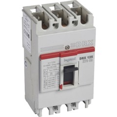Автоматический выключатель Legrand 27009 3П 125A DRX125 10kA термомагнитный