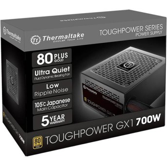 Блок питания Thermaltake Toughpower GX1 RGB 700W (Gold) - Metoo (3)