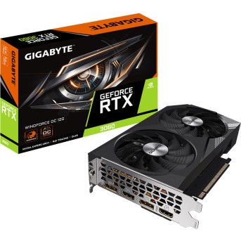 Видеокарта Gigabyte (GV-N3060WF2OC-12GD) RTX3060 WINDFORCE OC 12G - Metoo (3)