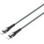 Интерфейсный кабель LDNIO Type-C to Type-C LC101 65W FDY 1м Серый - Metoo (1)