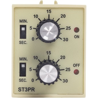 Реле времени iPower ST3PR 30s/<wbr>30min AC220V - Metoo (2)