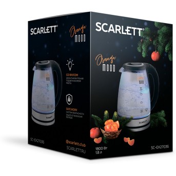 Чайник электрический Scarlett SC-EK27G36 - Metoo (3)