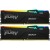 Комплект модулей памяти Kingston FURY Beast RGB KF560C36BBE2AK2-32 DDR5 32GB (Kit 2x16GB) 6000MHz - Metoo (1)