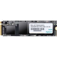 SSD накопитель 256Gb Apacer AS2280P4 AP256GAS2280P4-1, M.2, PCI-E 3.0