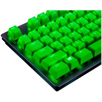 Набор сменных клавиш для клавиатуры Razer PBT Keycap Upgrade Set - Razer Green - Metoo (3)
