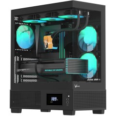 Компьютерный корпус Formula V Crystal E1 Floe Black без Б/<wbr>П