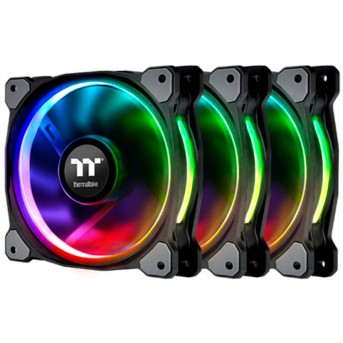 Кулер для компьютерного корпуса Thermaltake Riing Plus 14 RGB Radiator Fan TT Premium Edition (3-Fan - Metoo (1)