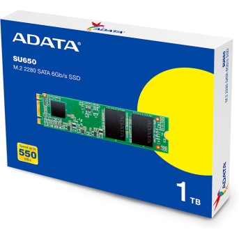 Tвердотельный накопитель SSD ADATA Ultimate SU650 ASU650SS-1TT-R 1TB SATA - Metoo (3)