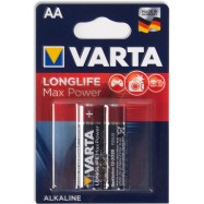 Батарейка VARTA Long Life Max Power Mignon 1.5V - LR6/ AA (2 шт)