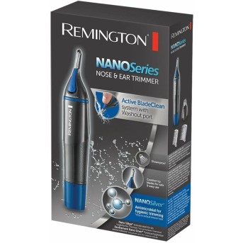 Триммер для носа и ушей Remington черный/<wbr>синий - Metoo (3)