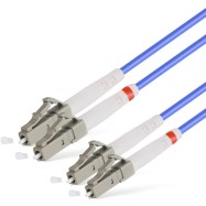 Патч Корд Оптоволоконный LC/UPC-LC/UPC MM OM4 50/125 Duplex 3.0мм 1 м..