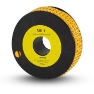 Маркер кабельный Deluxe МК-1 (2.6-4,2 мм) символ "0" (1000 штук в упаковке)