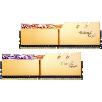 Комплект модулей памяти G.SKILL TridentZ Royal F4-3600C16D-32GTRGC DDR4 32GB (Kit 2x16GB) 3600MHz - Metoo (3)