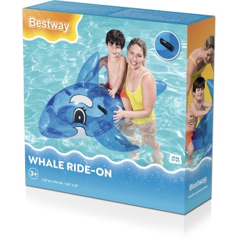 Надувная игрушка Bestway 41037 в виде дельфина для плавания - Metoo (2)