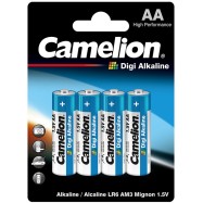 Батарейка CAMELION Digi Alkaline LR6-BP4DG 4 шт. в блистере
