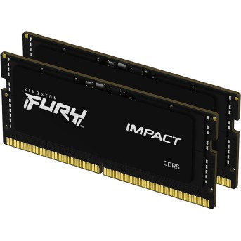 Комплект модулей памяти Kingston FURY Impact KF548S38IBK2-16 DDR5 16GB (Kit 2x8GB) 4800MHz - Metoo (1)