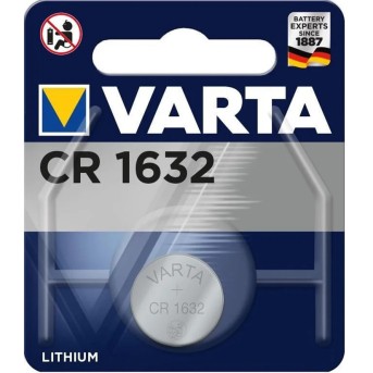 Батарейка VARTA Lithium CR1632 3V 1 шт. в блистере - Metoo (1)
