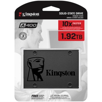 SSD накопитель 1920Gb Kingston A400 SA400S37, 2.5", SATA III - Metoo (3)