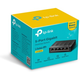 Коммутатор TP-Link LS1005G - Metoo (3)